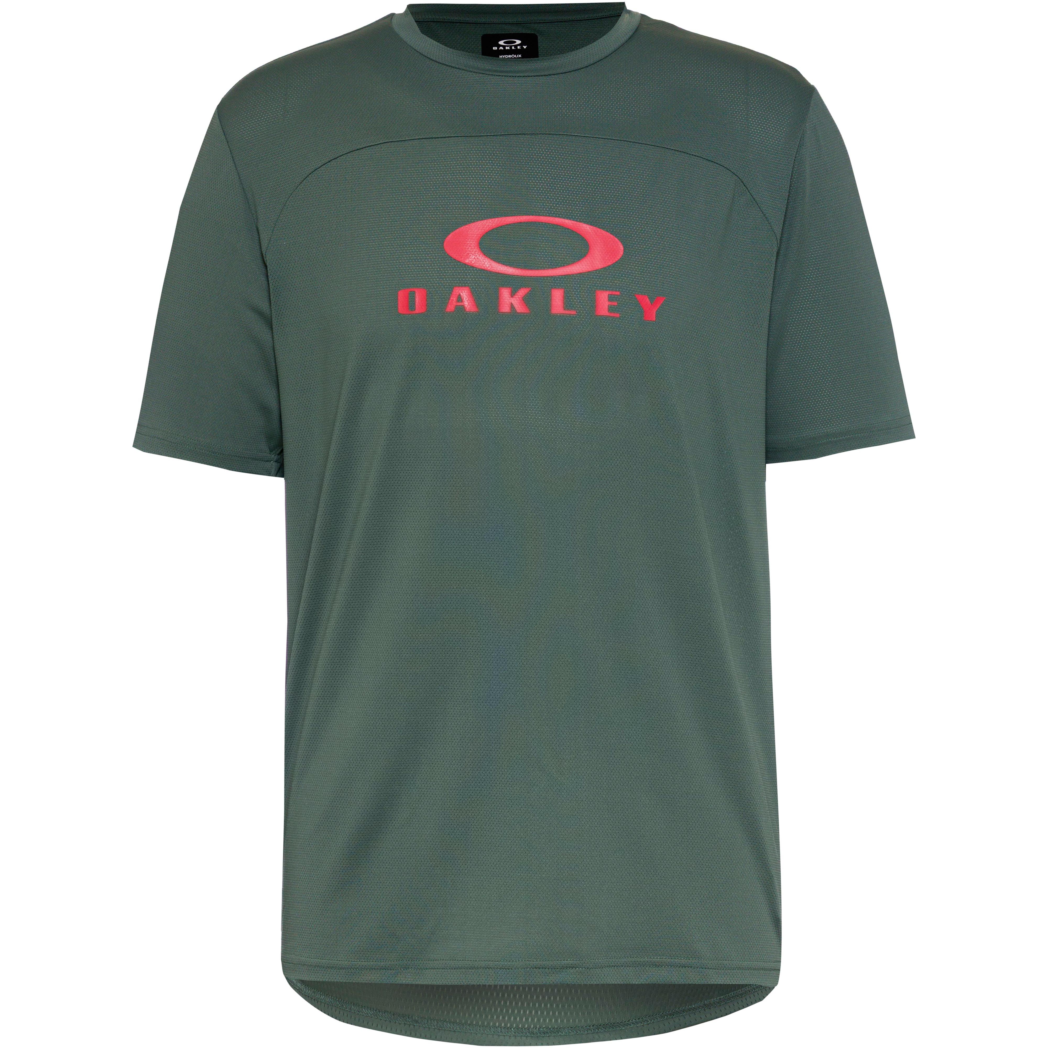 Oakley Funktionsshirt Print Raglan Polyester-Elastan-Polyamid-Elastan Grün