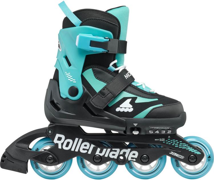 ROLLERBLADE ROLLERBLADE Microbalde Inline-Skates Kinder - nk schwarz-hellblau - 0 | SportScheck