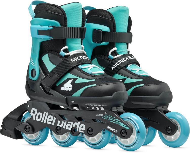 ROLLERBLADE ROLLERBLADE Microbalde Inline-Skates Kinder - nk schwarz-hellblau - 4 | SportScheck