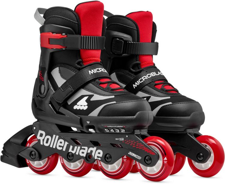 ROLLERBLADE ROLLERBLADE Microbalde Inline-Skates Kinder - nd schwarz-rot - 4 | SportScheck