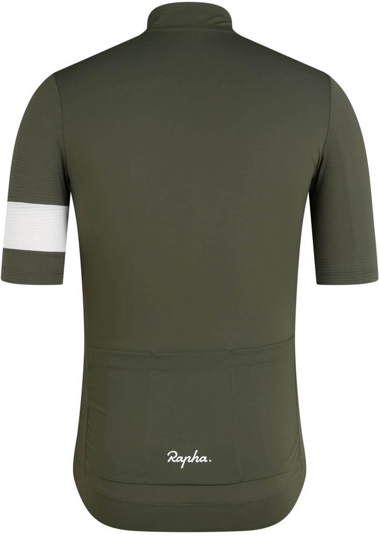 Rapha Rapha Core Lightweight Trikot Herren - dark green-white - 0 | SportScheck