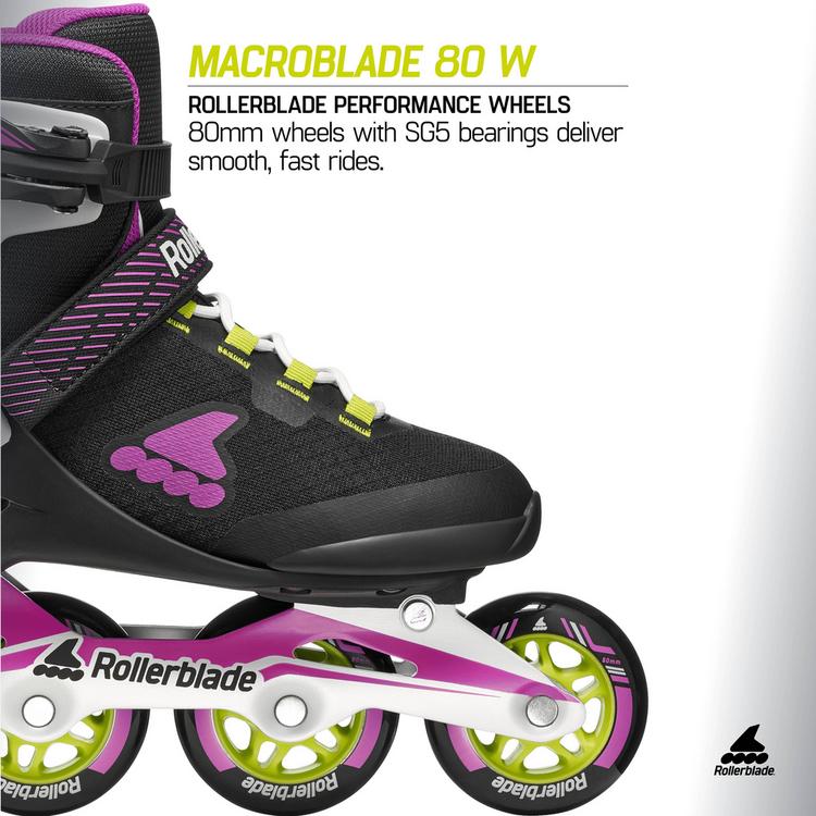 ROLLERBLADE ROLLERBLADE Macroblade 80 Inline-Skates Damen - fn pulverblau-schwarz - 5 | SportScheck