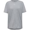 Nike One Funktionsshirt Damen - smoke grey-htr-white