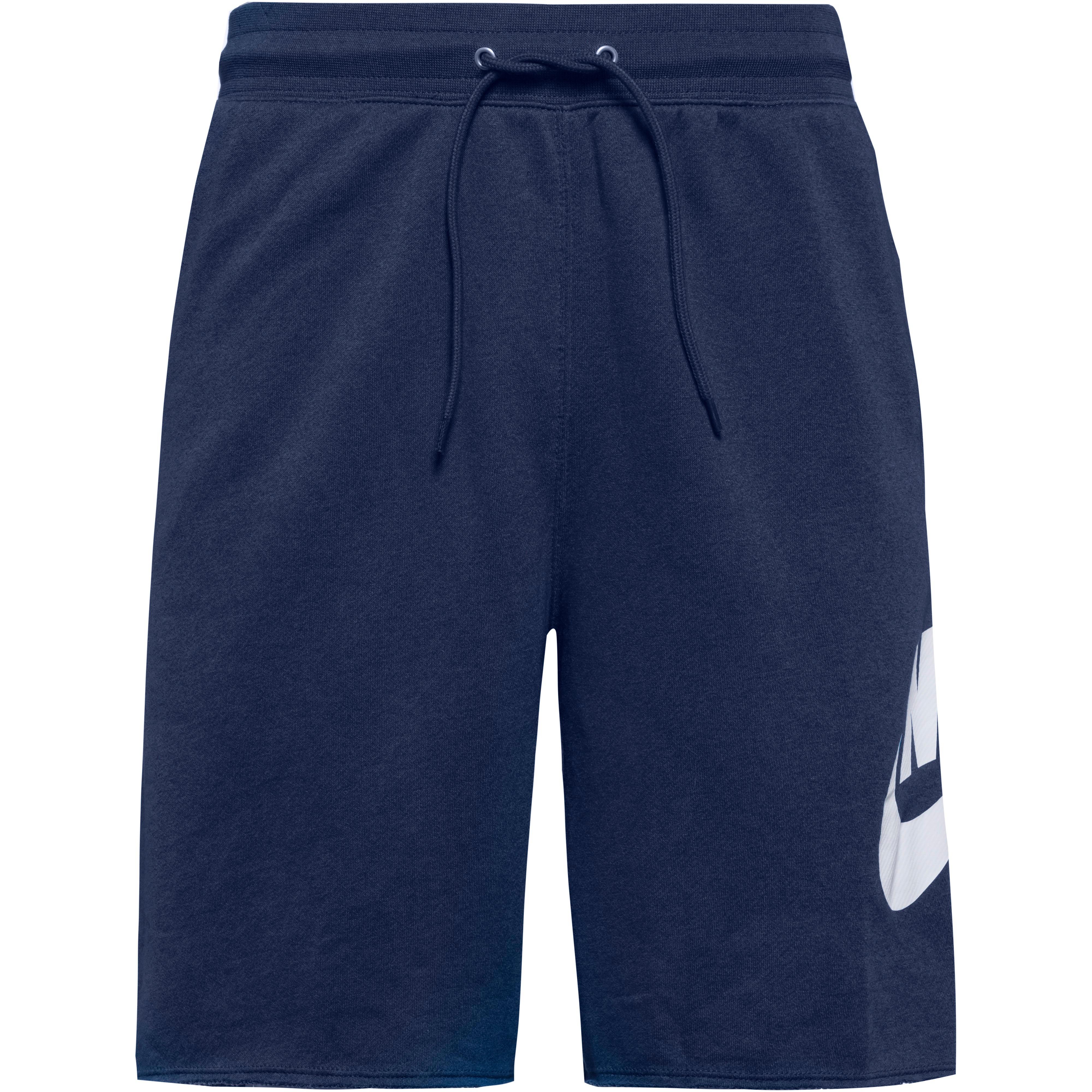 Nike Alumini Shorts Sweatgewebe Polyester Blau