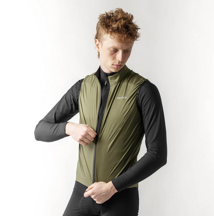 GripGrab GripGrab PACR Fahrradweste Herren - olive green - 0 | SportScheck
