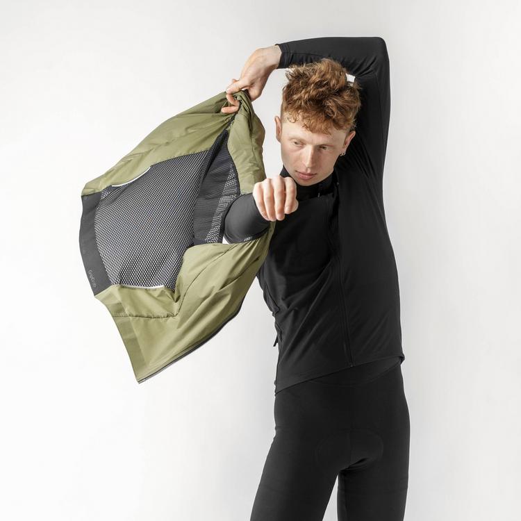 GripGrab GripGrab PACR Fahrradweste Herren - olive green - 3 | SportScheck