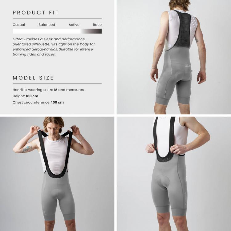 GripGrab GripGrab PACR Bibtights Herren - grey - 4 | SportScheck