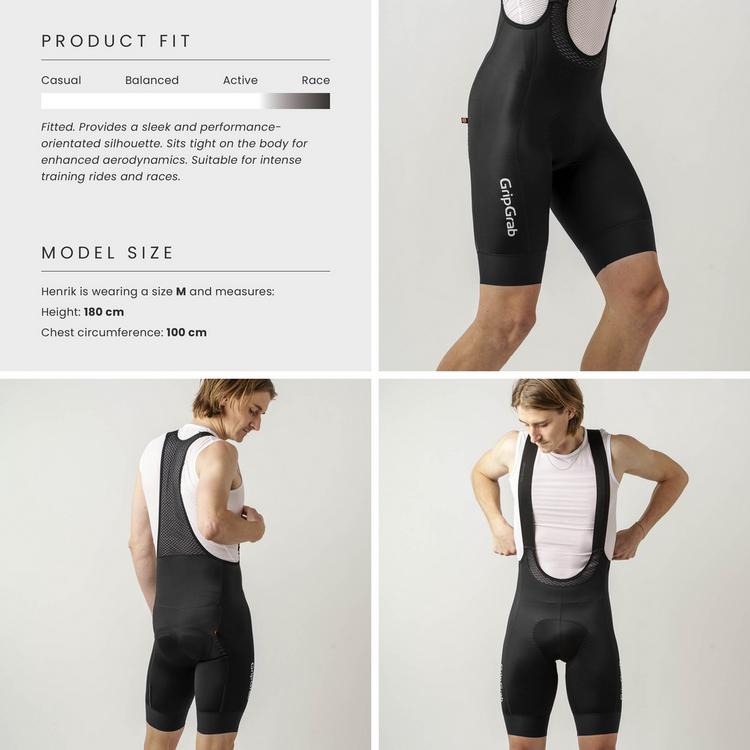 GripGrab GripGrab PACR Bibtights Herren - black - 4 | SportScheck