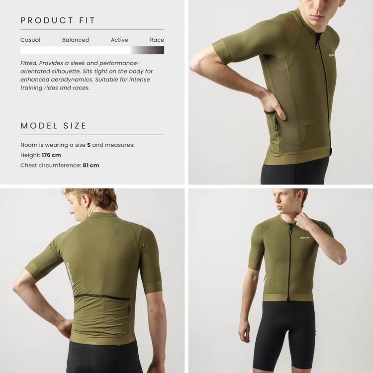 GripGrab GripGrab PACR Trikot Herren - olive green - 4 | SportScheck