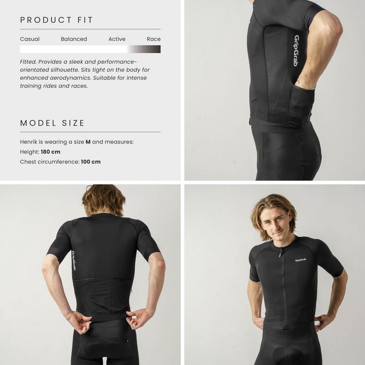 GripGrab GripGrab PACR Trikot Herren - black - 4 | SportScheck