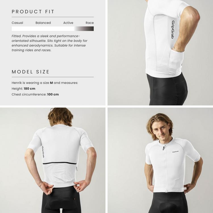 GripGrab GripGrab PACR Trikot Herren - white - 4 | SportScheck