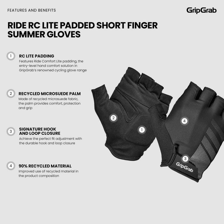 GripGrab GripGrab RIDE Handschuh - black - 5 | SportScheck