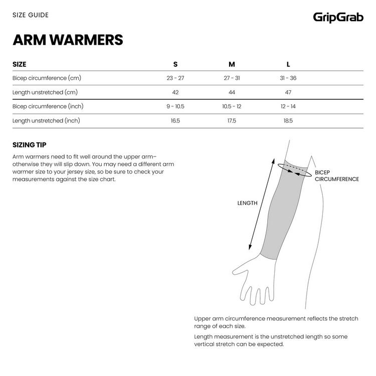 GripGrab GripGrab RIDE Thermo Armlinge - black - 4 | SportScheck