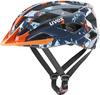 Uvex air wing 2 Helm Kinder - papaya-bubble blue