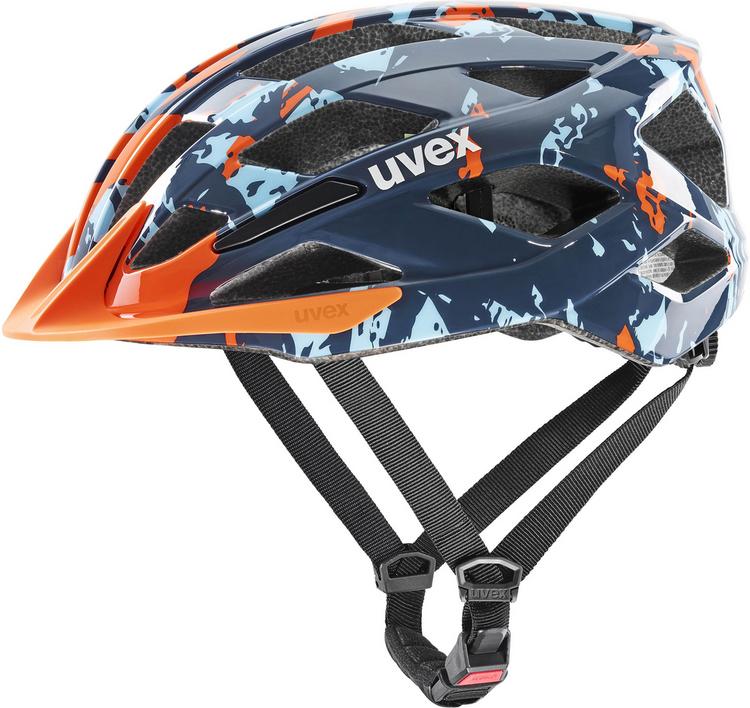 Uvex Uvex air wing 2 Helm Kinder - papaya-bubble blue - 0 | SportScheck