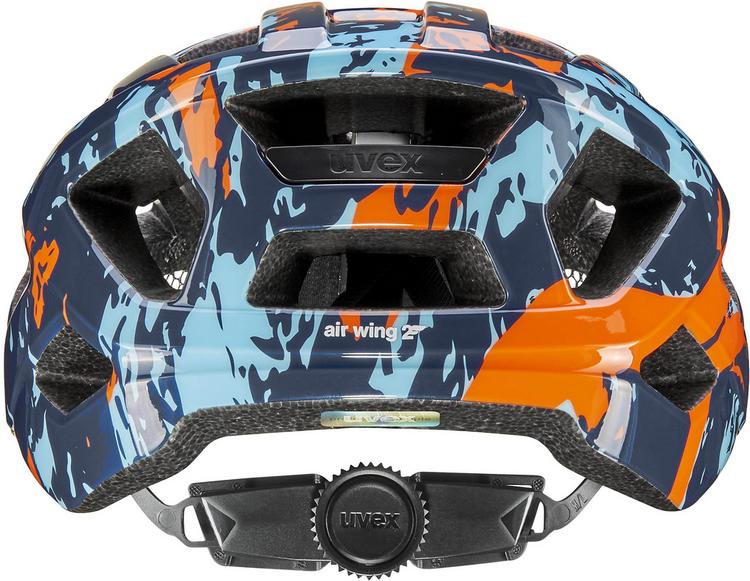 Uvex Uvex air wing 2 Helm Kinder - papaya-bubble blue - 0 | SportScheck