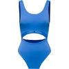 Tommy Hilfiger CUT OUT ONE PIECE Badeanzug Damen - copenhagen blue