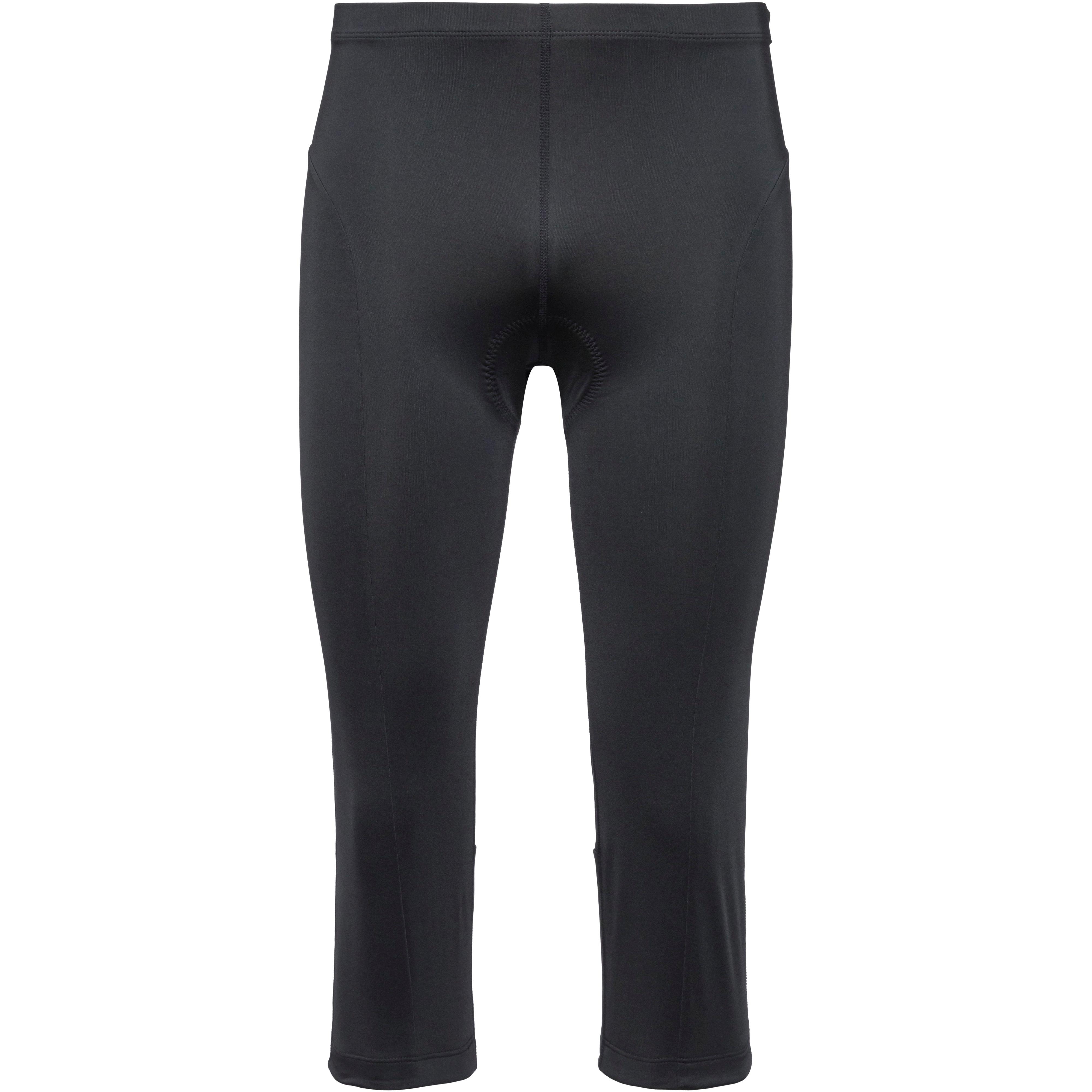 Vaude 3/4 Tights Fahrrad Kunstfaser Schwarz