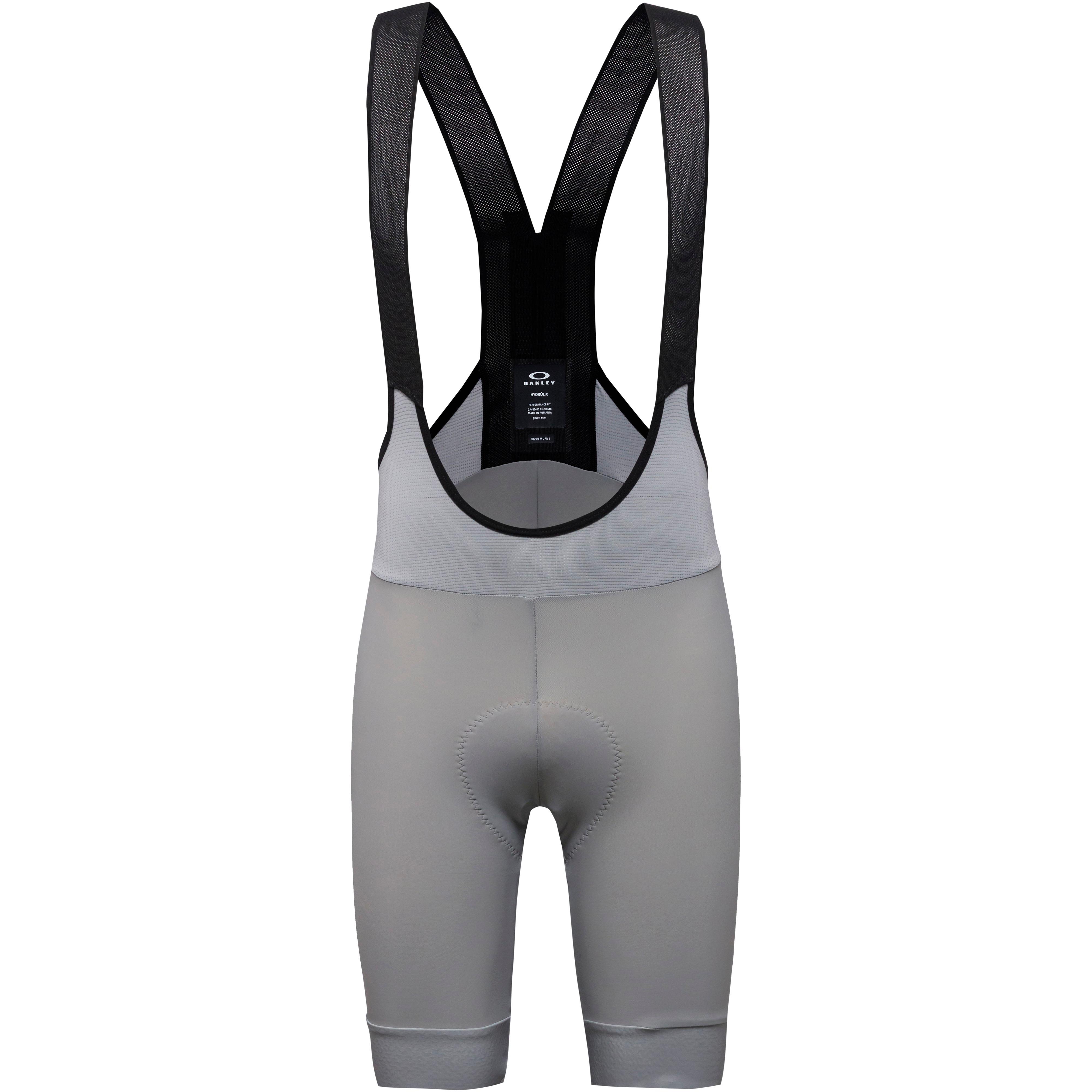 Oakley Bibtights 4-Weg Stretch Kunstfaser Grau
