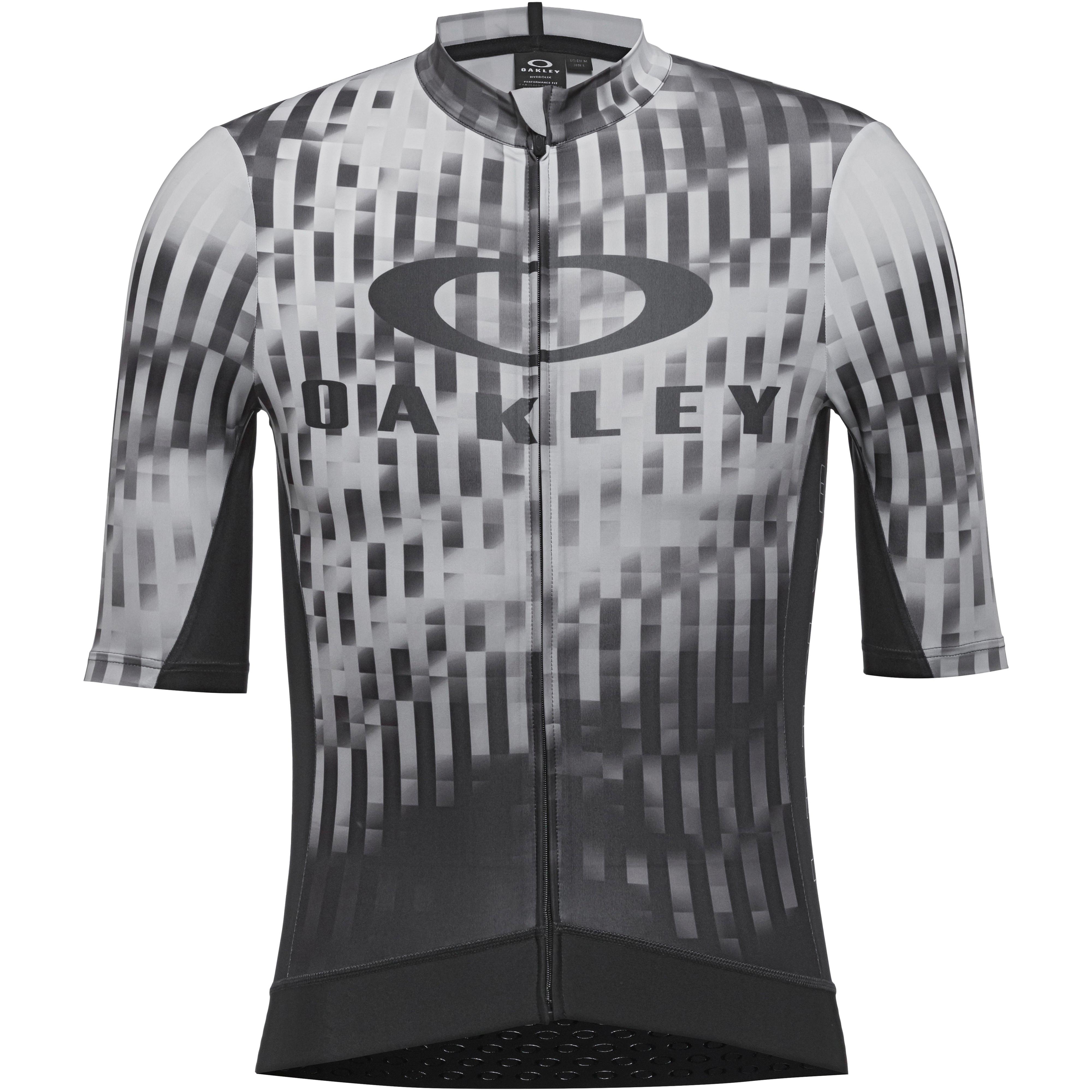 Oakley Trikot 4-Weg Stretch Frontreißverschluss Schwarz