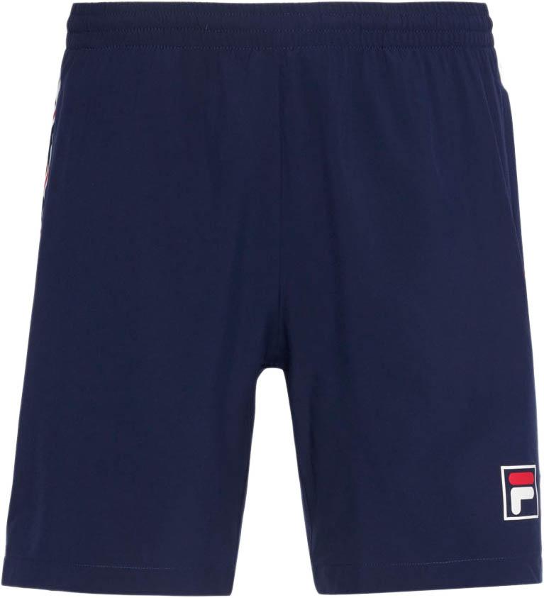 Fila Herren Tennisshorts Bundkordel Polyester Blau