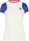 FILA Tennisshirt Damen - opticalwhite