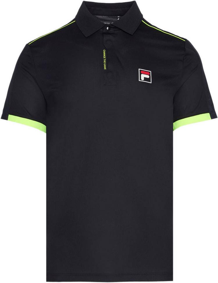 FILA FILA Tennisshirt Herren - black - 0 | SportScheck