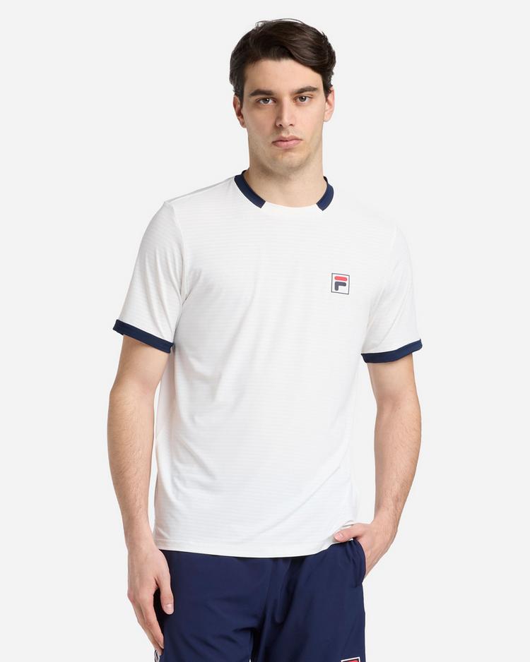 FILA FILA Tennisshirt Herren - optical white - 0 | SportScheck