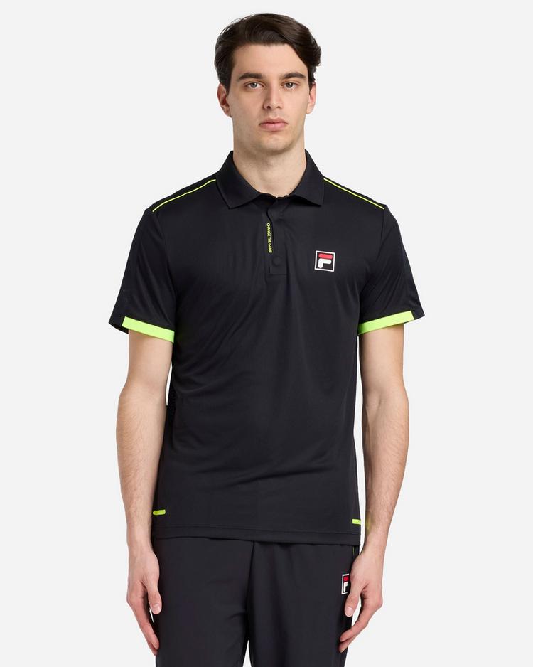 FILA FILA Tennisshirt Herren - black - 0 | SportScheck