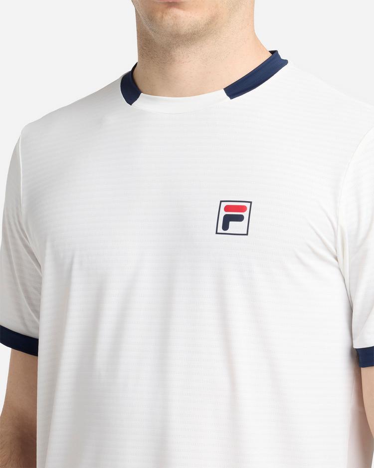 FILA FILA Tennisshirt Herren - optical white - 4 | SportScheck