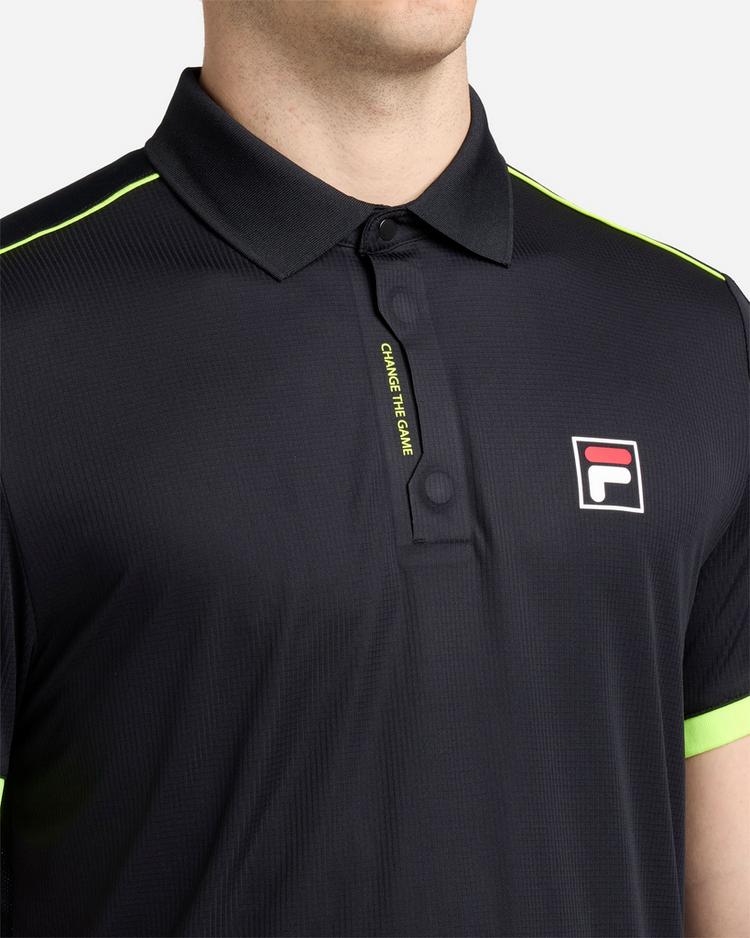 FILA FILA Tennisshirt Herren - black - 3 | SportScheck