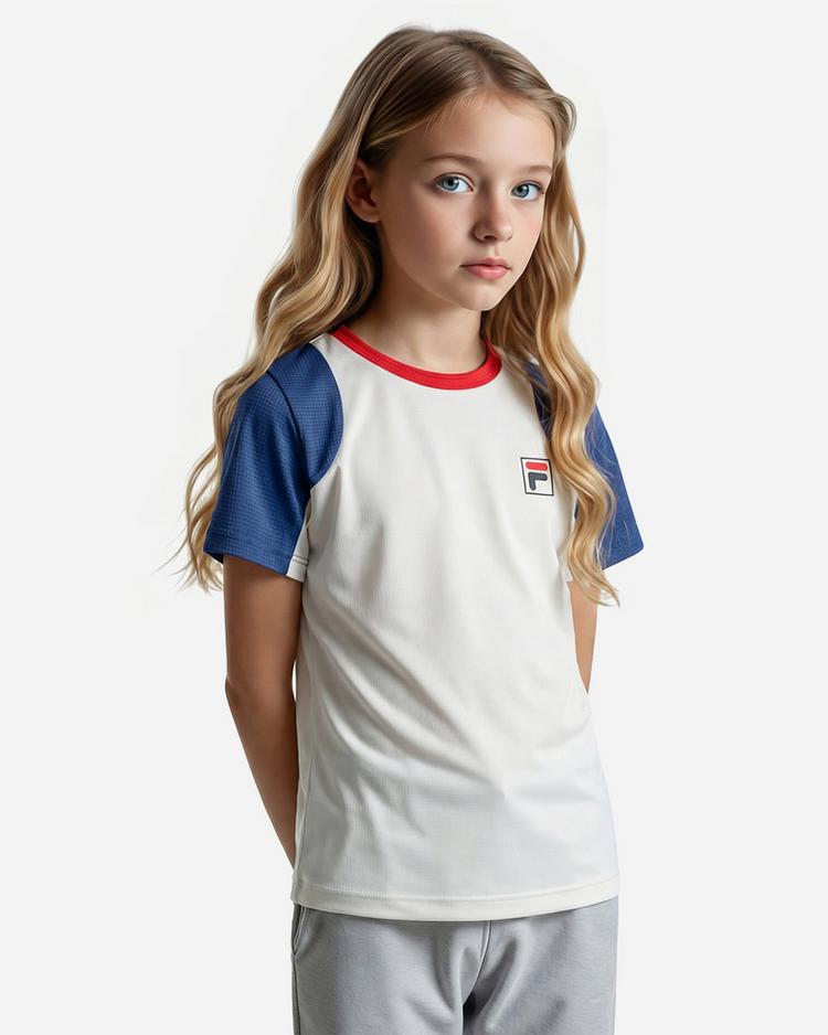 FILA FILA Tennisshirt M&auml;dchen - optical white - 0 | SportScheck