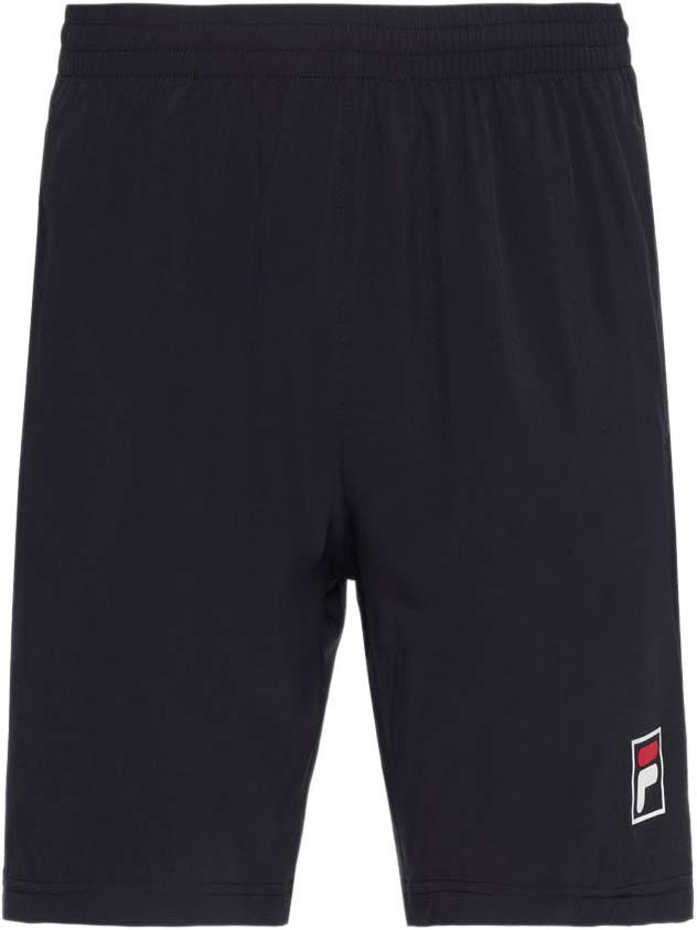 Fila Tennisshorts Passform Bund Taschen Kunstfaser Schwarz
