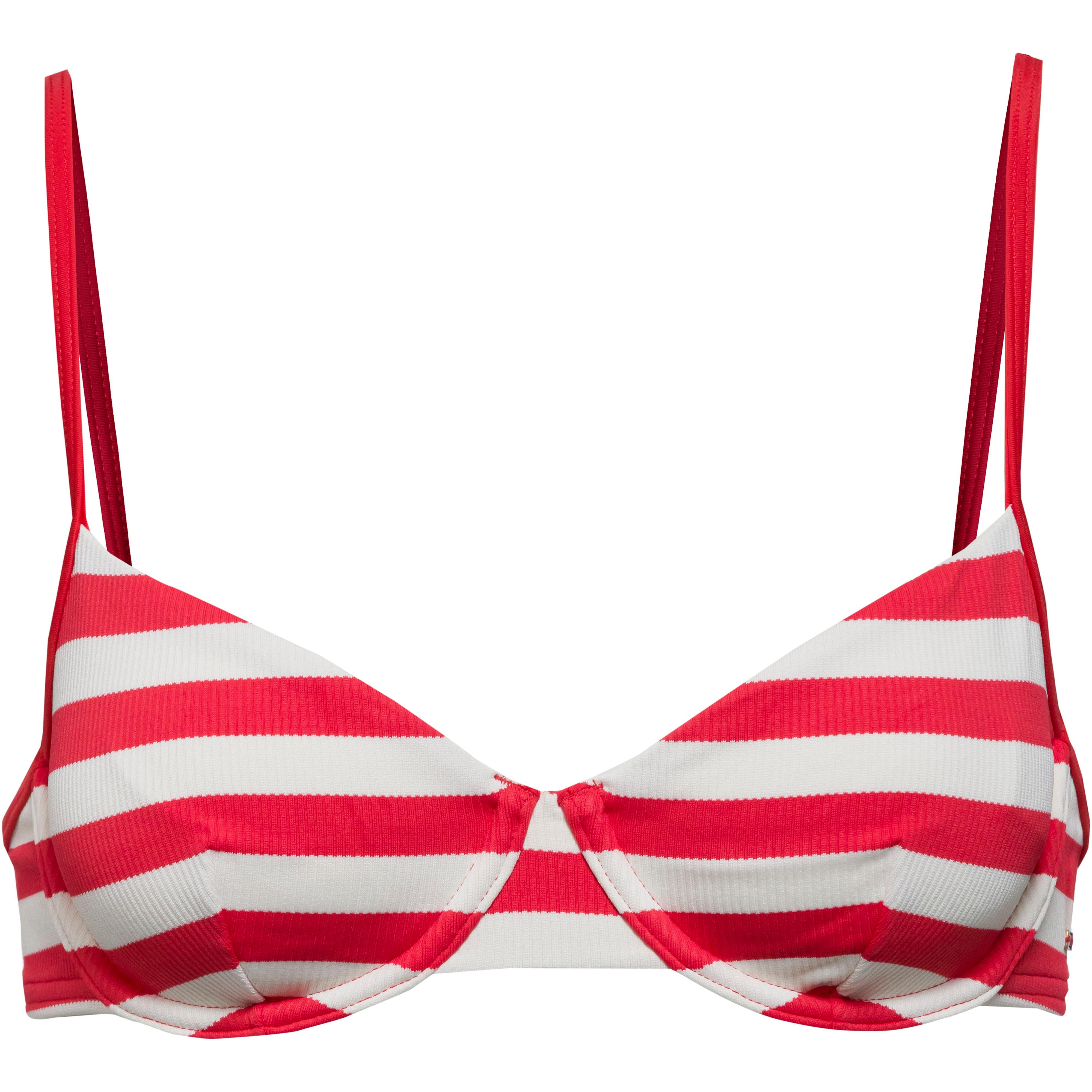 Tommy Hilfiger Bikini Oberteil Kunstfaser Rot
