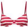 Tommy Hilfiger Bikini Oberteil Damen - stripe fireworks-calico
