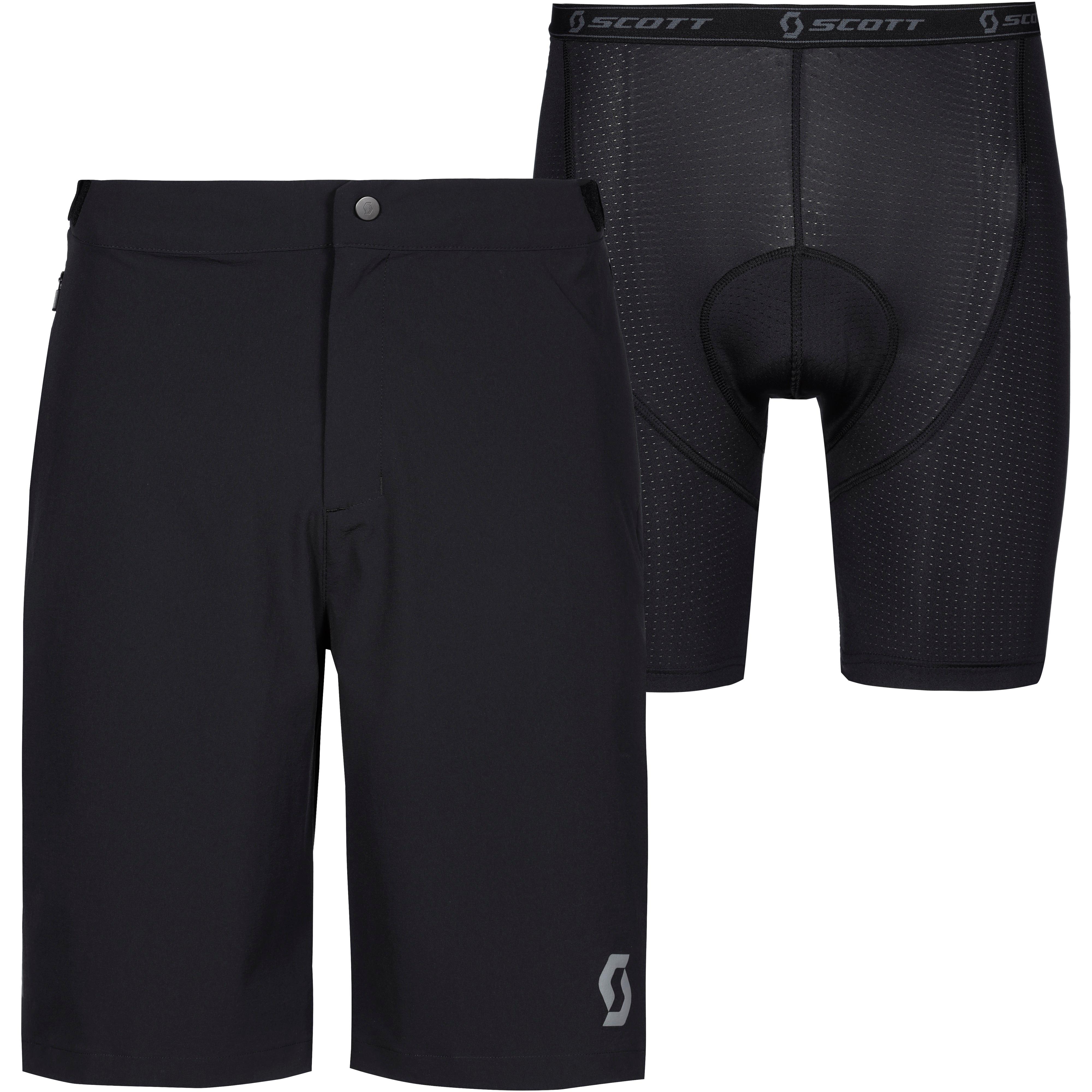 Scott Shorts Vertic LT Schwarz