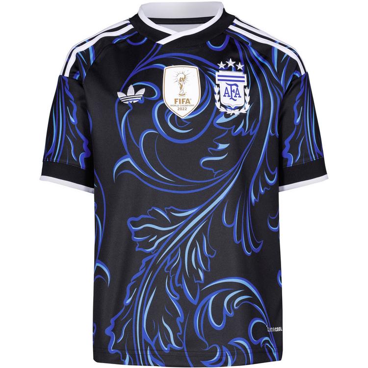 adidas adidas AFA ARGENTINIEN AWAY D Teamtrikot Kinder - black-lucblu-blubrs - 0 | SportScheck