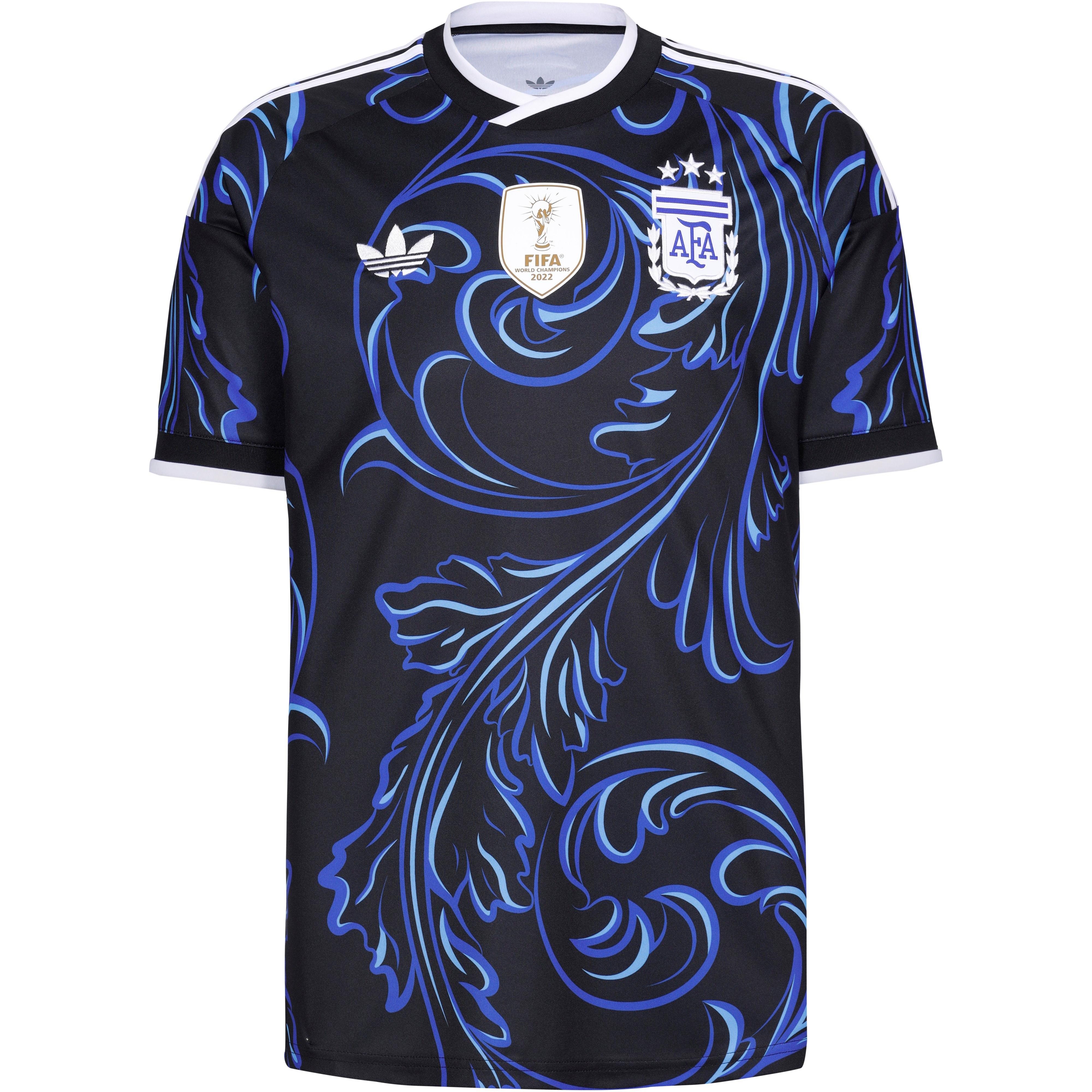 Adidas Sportshirt Rundhalsausschnitt 3-Streifen Polyester Schwarz