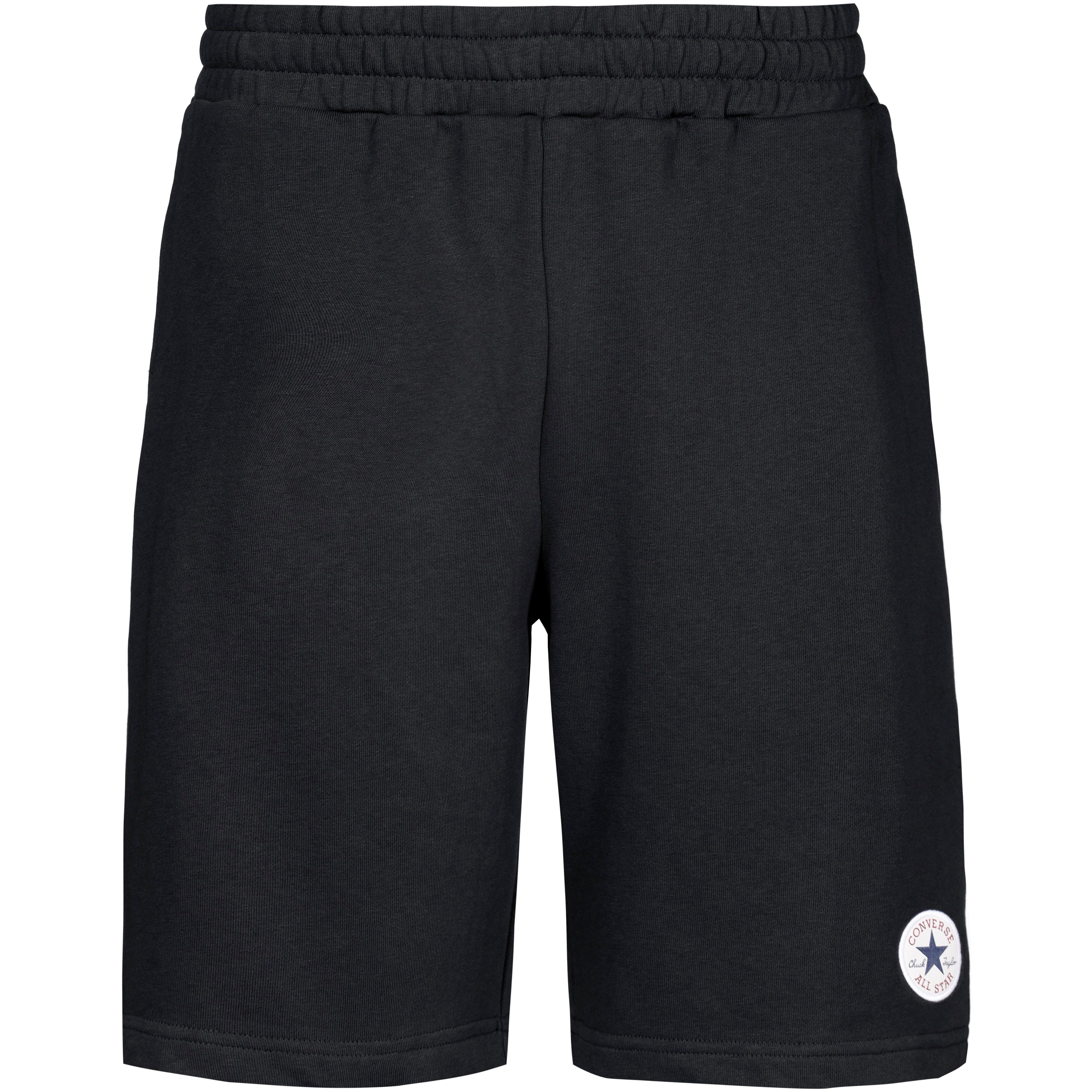 Converse Shorts Sweatshorts Mischgewebe Schwarz