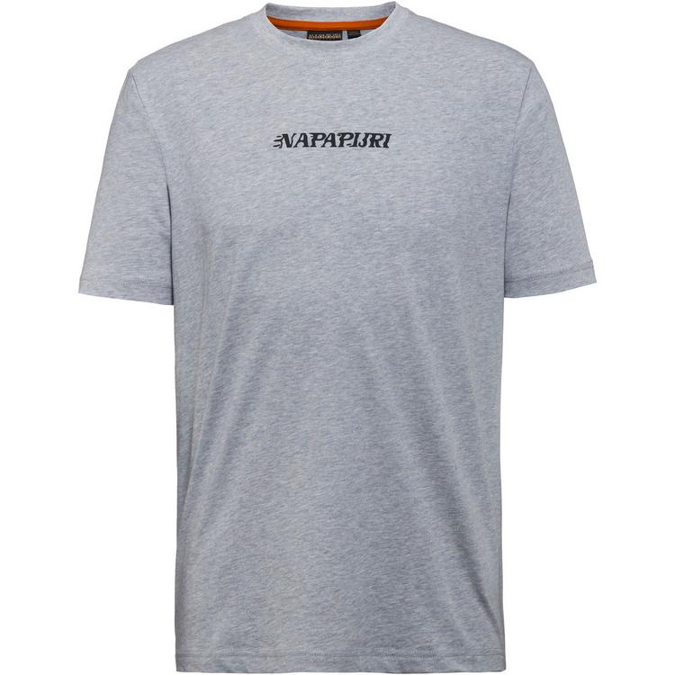 Napapijri Napapijri S-Flint T-Shirt Herren - light grey melange - 0 | SportScheck