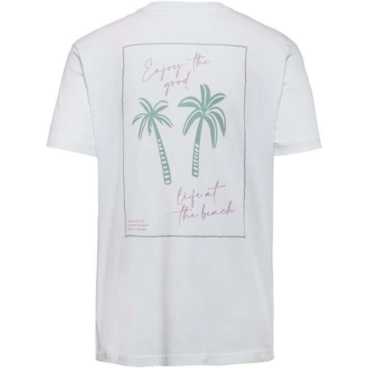 Kleinigkeit Kleinigkeit Big Palms T-Shirt Herren - white - 0 | SportScheck