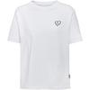 Kleinigkeit Happy Heart T-Shirt Damen - white