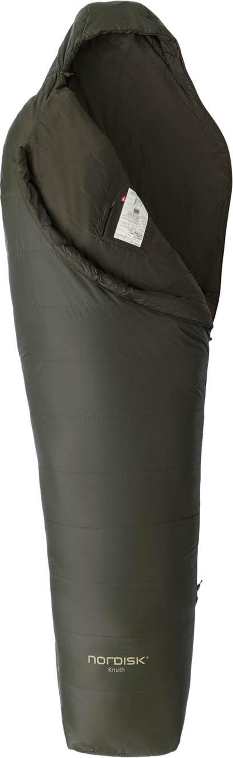 Nordisk Nordisk Knuth +10 Kunstfaserschlafsack - forest night green - 0 | SportScheck