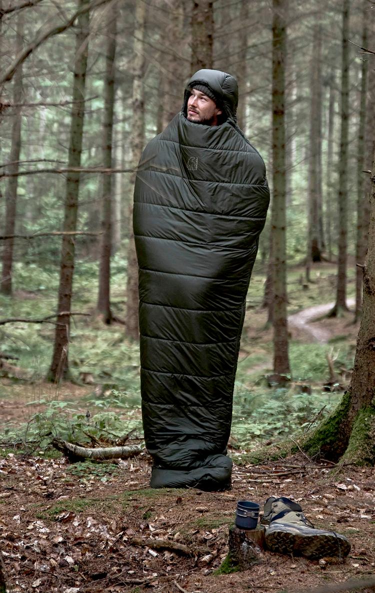 Nordisk Nordisk Knuth +10 Kunstfaserschlafsack - forest night green - 0 | SportScheck