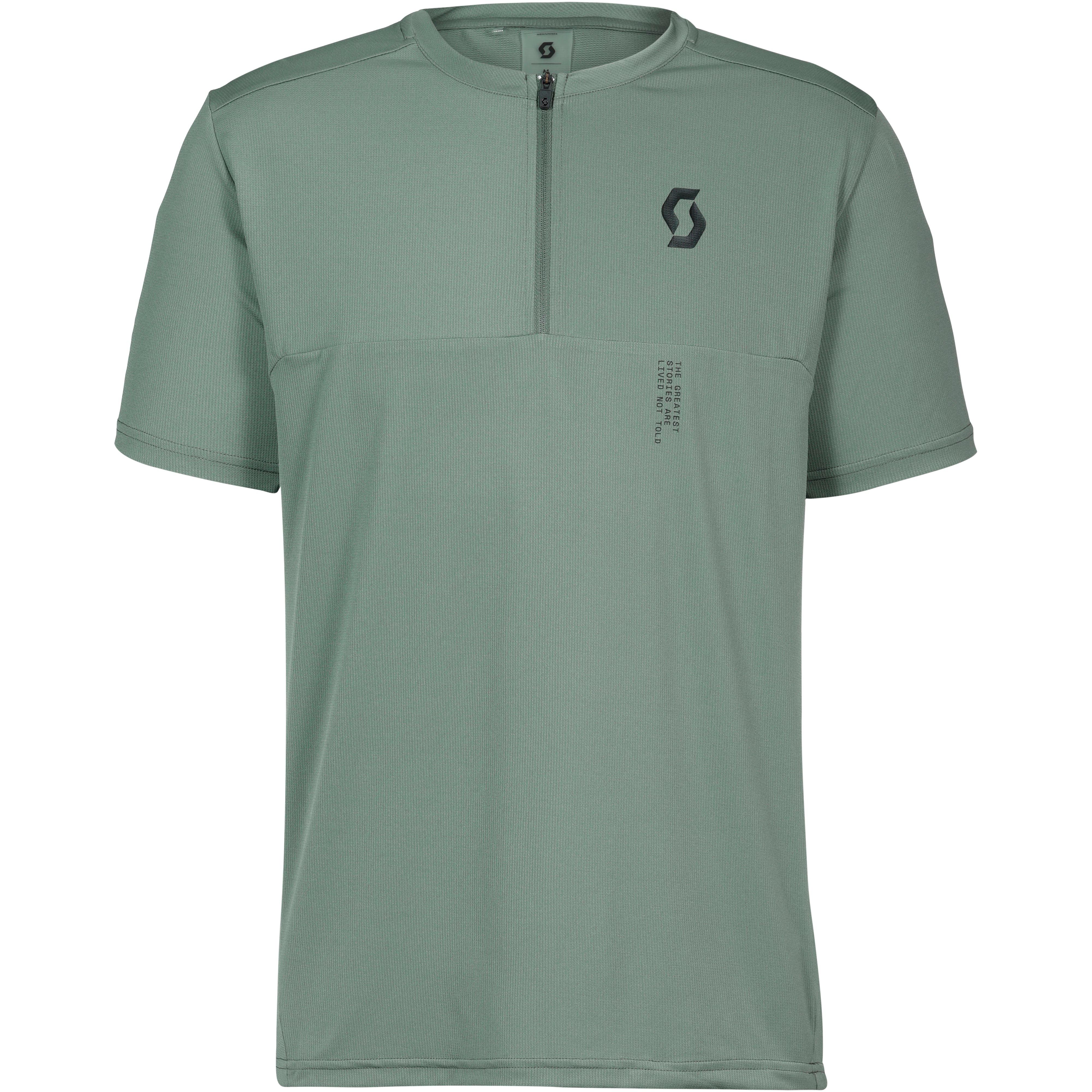 Scott Shirt Vertic Zip Olive