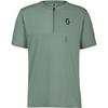 SCOTT Vertic Zip Funktionsshirt Herren - tranquil green