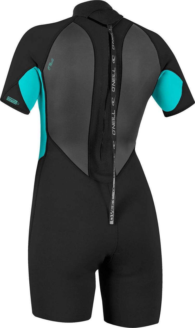 O'NEILL O'NEILL Reactor-2 2mm Back Zip S-S Spring Neoprenanzug Damen - blk-ltaqua - 0 | SportScheck