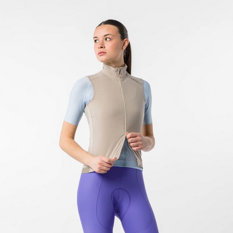castelli castelli ESPRESSO 2 Fahrradweste Damen - clay - 0 | SportScheck