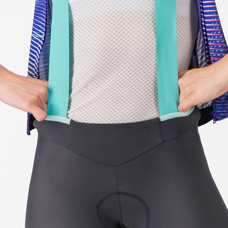 castelli castelli PRIMA 2 DT Bibtights Damen - dark gray-pool blue - 5 | SportScheck