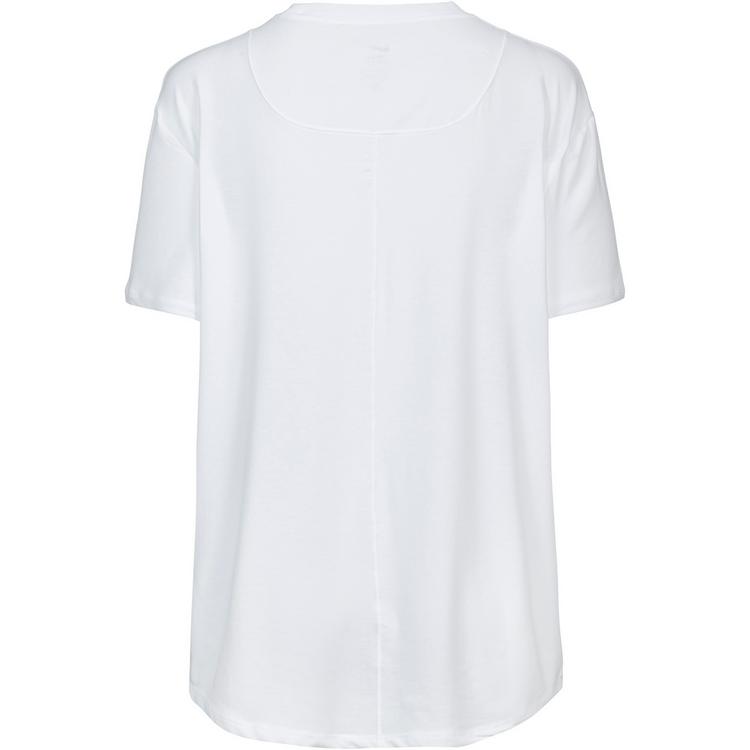 Nike Nike ONE RELAXED DRI-FIT Funktionsshirt Damen - white-black - 0 | SportScheck